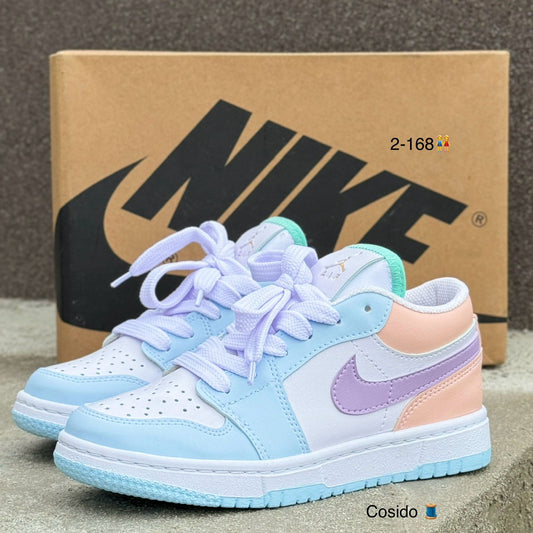 NIKE JORDAN AZUL X VIOLETA