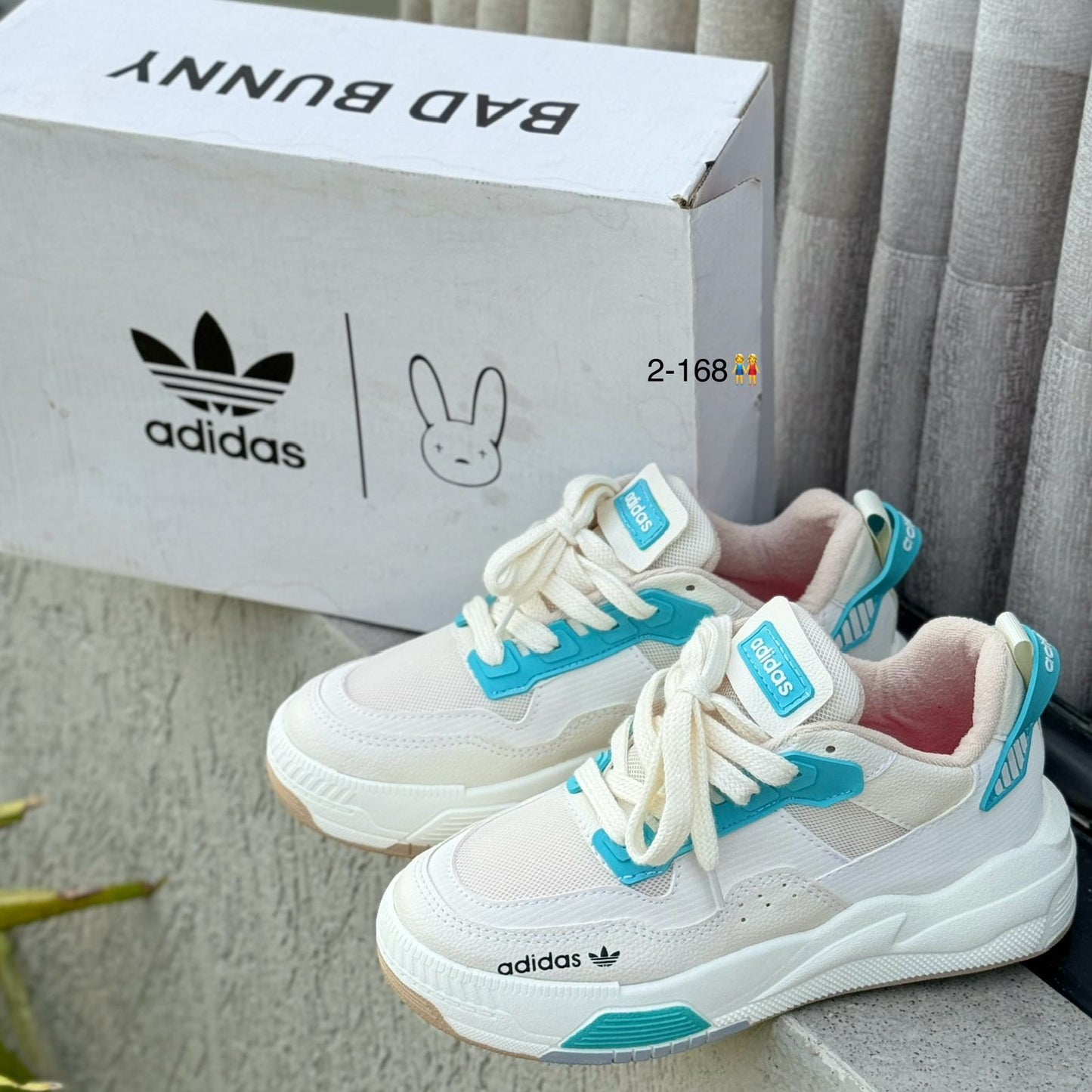 ADIDAS BUNNY BEIS X AZUL