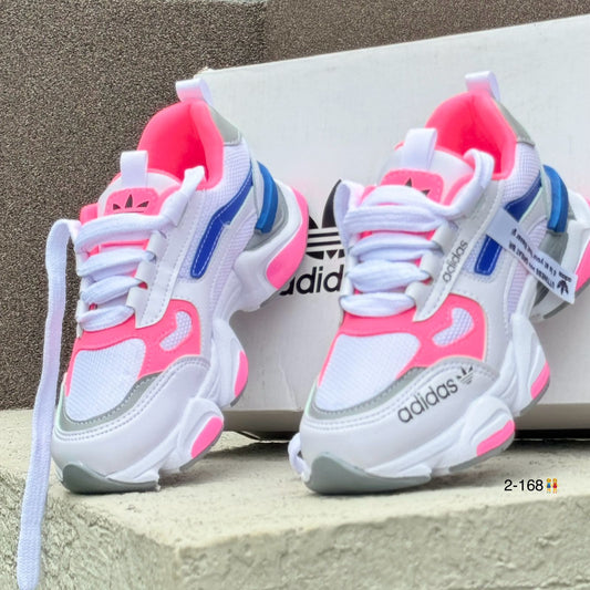 ADIDAS BAD BLANCO X ROSA