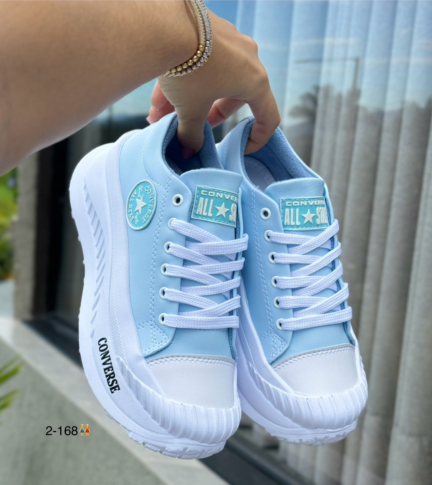 CONVERSE FEMME AZUL