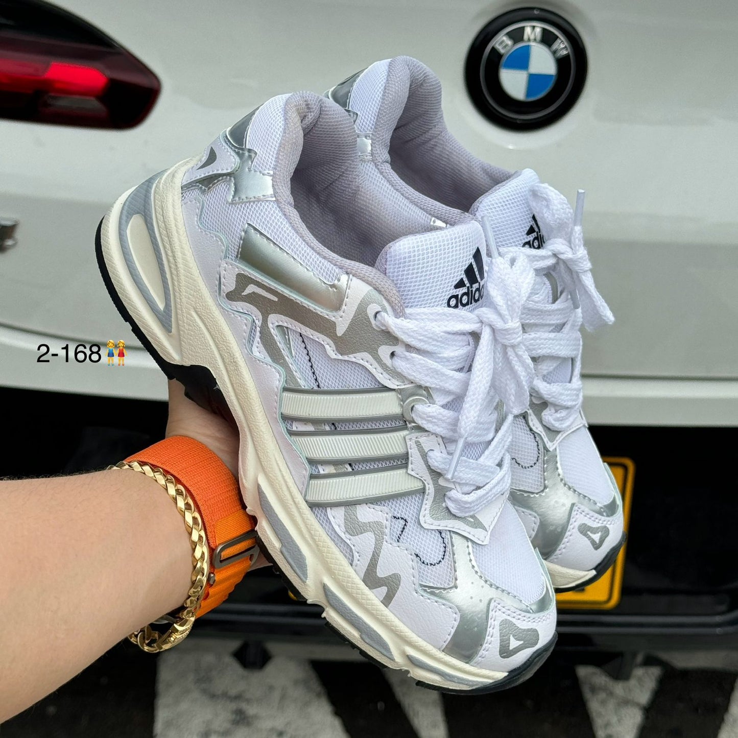 ADIDAS BMW BLANCO