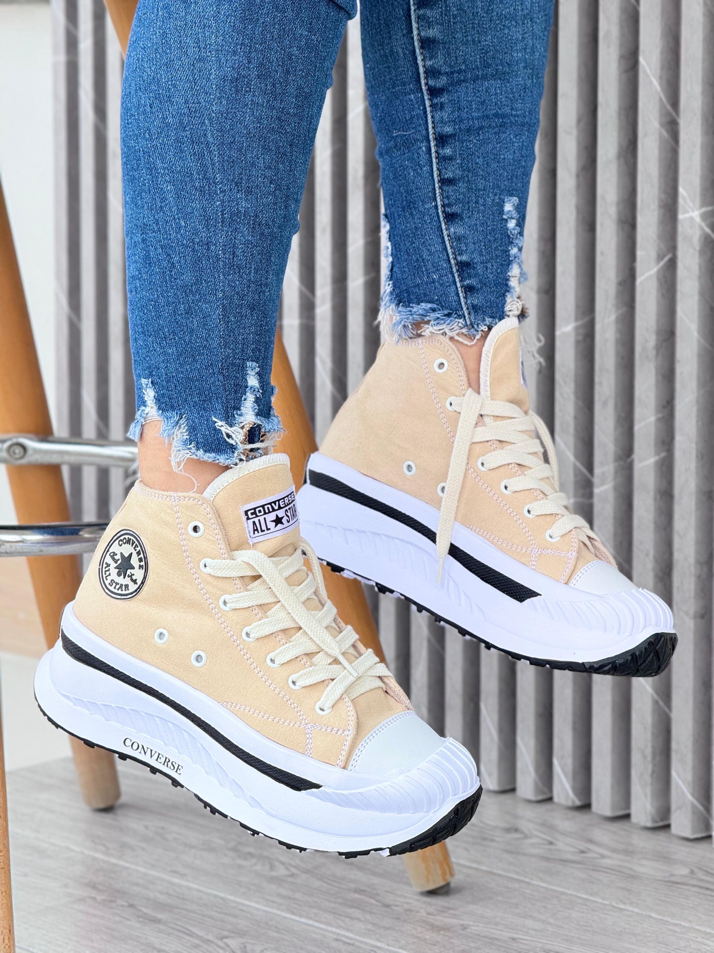 Converse All Star Piel